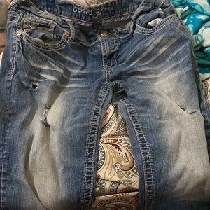 Series 13 jeans with holes